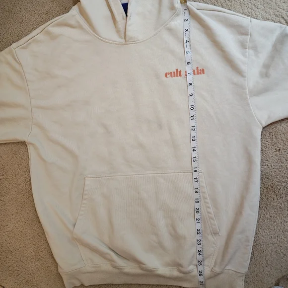 Cult Gaia Men's Cream Hoodie - Picture 12 of 15
